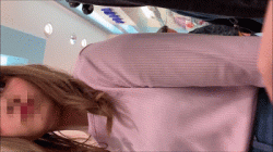 痴漢盗撮　乃木坂46にいそうな超美女！！このコのおっぱいを触りたーーい！！すれ違い様におっぱいをポヨンとタッチ！！の画像