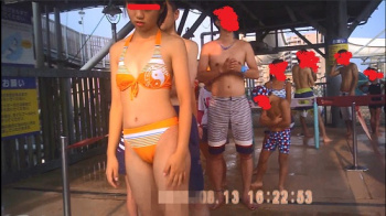 夏娘9 プールの監視員が盗撮したビキニ娘たち【水着盗撮】の画像
