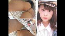 【パンチラ盗撮】【キラヨシカゲ】とても綺麗な下半身の19歳S級JDのTバック【逆さ撮り96】の画像