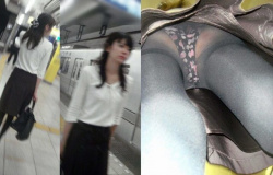 地元の駅で見かけるマジカワなギャルの下着を逆さ撮り！全身写真もつけてお届けしますの画像