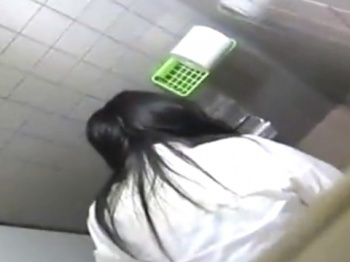 《排泄動画》女子トイレに潜入して女の子の排泄姿を隠し撮り盗撮の画像