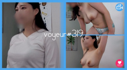 【voyeur#319】清楚な雰囲気の巨乳お姉さんの検診盗撮の画像