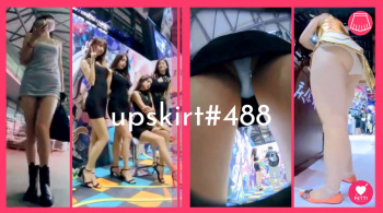 【upskirt#488】台湾のイベント会場でミニスカやコスプレイヤーなどの逆さ撮りの画像