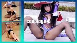【cosplay#16】美人コスプレイヤー6人分の際どくてエッチな動画の画像