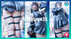 【cosplay#35】様々なフェチに訴えかけてくるえちえちなコスプレイヤーのムチムチのお尻とパンチラの画像