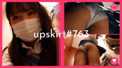 【upskirt#763】美少女JKのの逆さ撮りをしていたらカメラを持っていかれる撮影者の画像