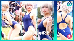 【cosplay#38】水着のエロ可愛いコスプレイヤーさんの撮影会動画の画像