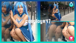【cosplay#47】美人コスプレイヤー撮影風景の画像