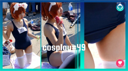【cosplay#49】えちえちスク水コスプレイヤーさん撮影会の画像