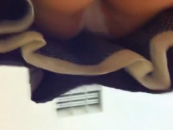 盗撮動画ギャラリー：店員さんのスカート内をローアングルからの画像