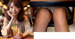 対面に座って油断してる女子のスカートの中のパンチラをテーブル下から盗撮！【画像32枚】の画像