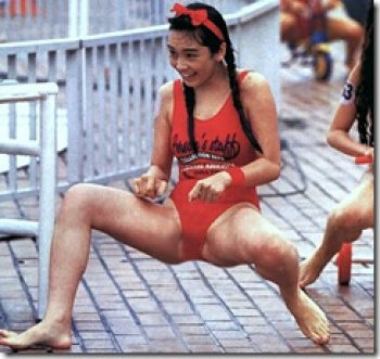 昔はアイドル水泳大会で見られたアイドル達の水着姿ｗｗｗの画像