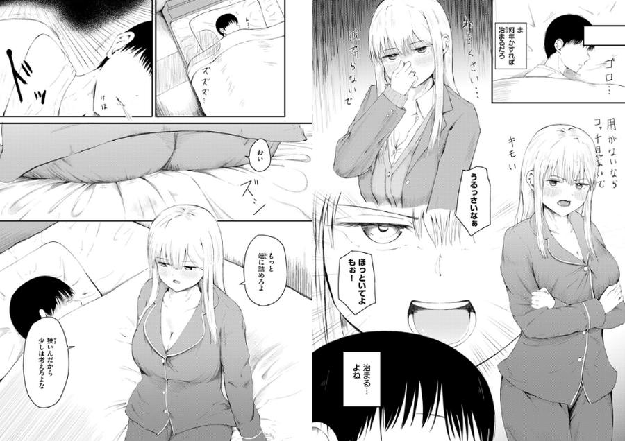 反抗期のクセに一人じゃ寝られない義妹の話-003