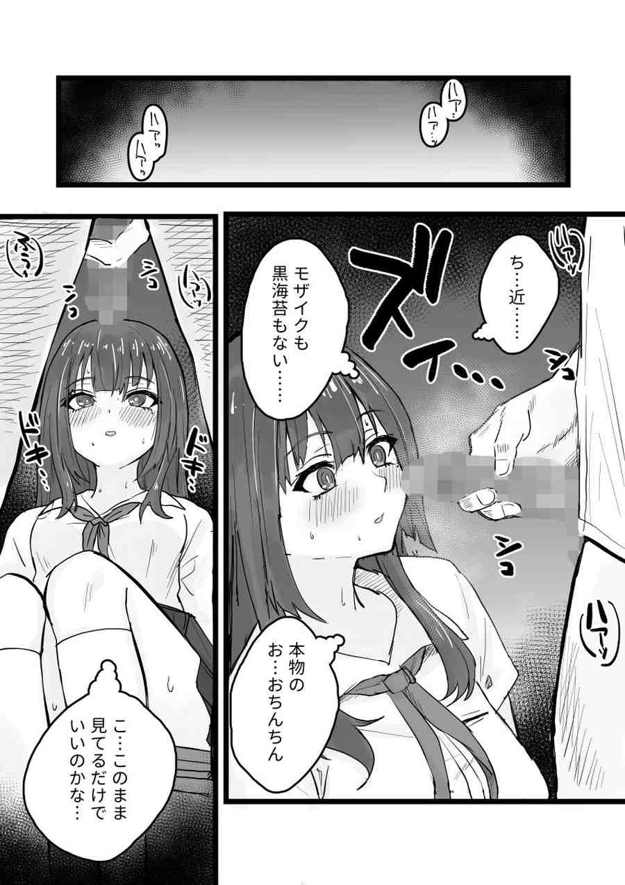 えっちなコトに興味津々なので受け入れちゃう図書委員ちゃん-003